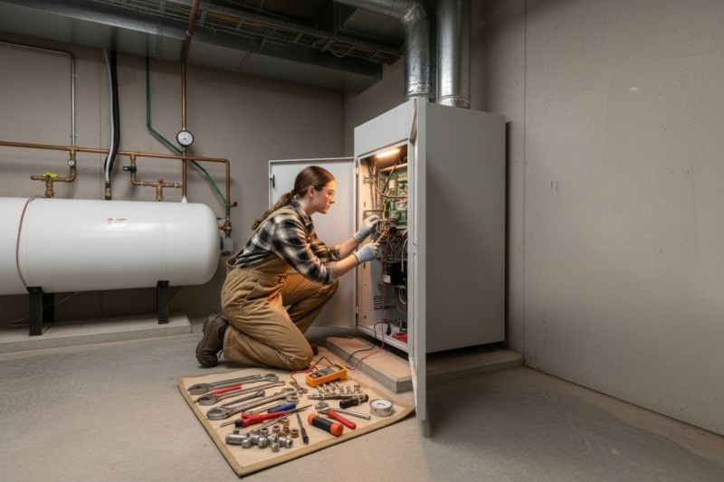 Propane Water Heater Service detail